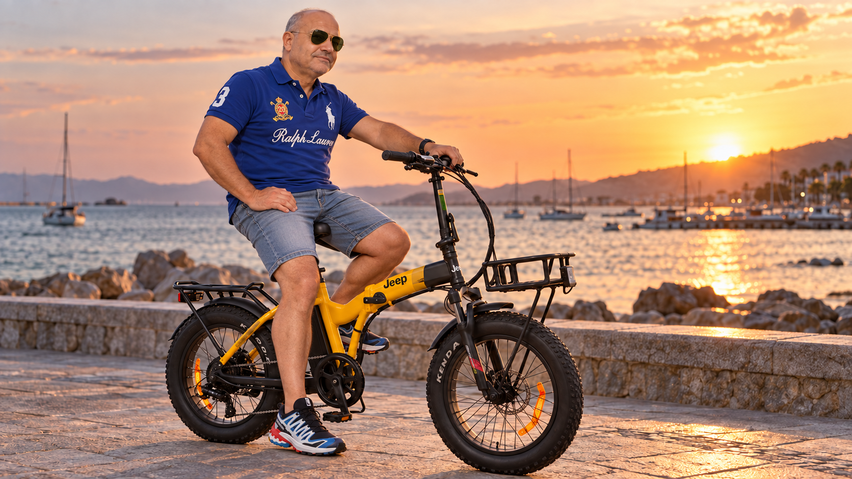 Bici elettrica durante una verifica prima dell’acquisto di un modello usato