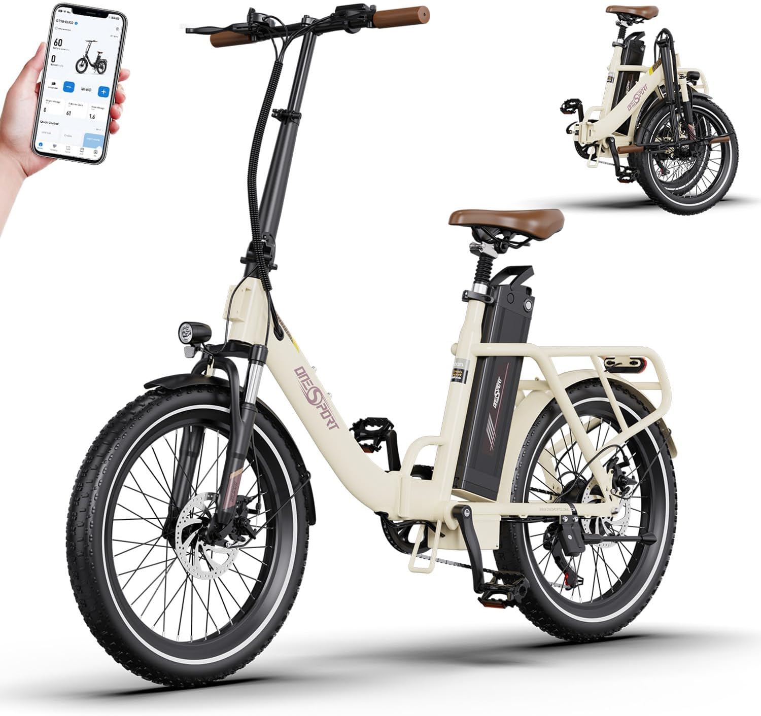 Bici elettrica pieghevole 2026: quando conviene davvero? 2 ONESPORT OT16-2 bici elettrica pieghevole 20 pollici 48V 17Ah